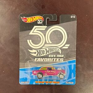 Pink '55 Chevy Bel Air Gasser